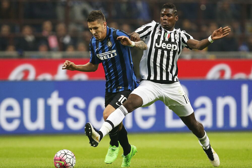 Stevan Jovetić i Pol Pogba, Foto: Reuters