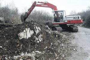 Radovi u Kučima: Proširuju put i prema Kržanji