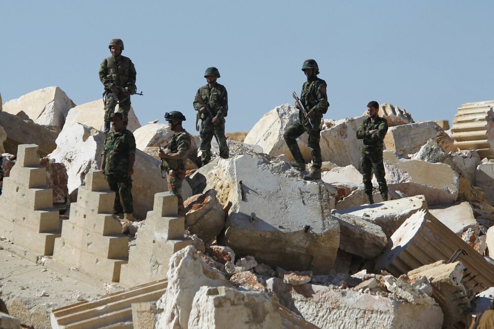 Palmira, Sirijska vojska, Foto: Reuters