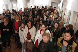 Tivćanka izložila kolekciju salveta