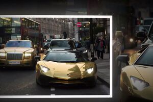 Bahatost godine: Saudijski bogataš i pozlaćeni vozni park