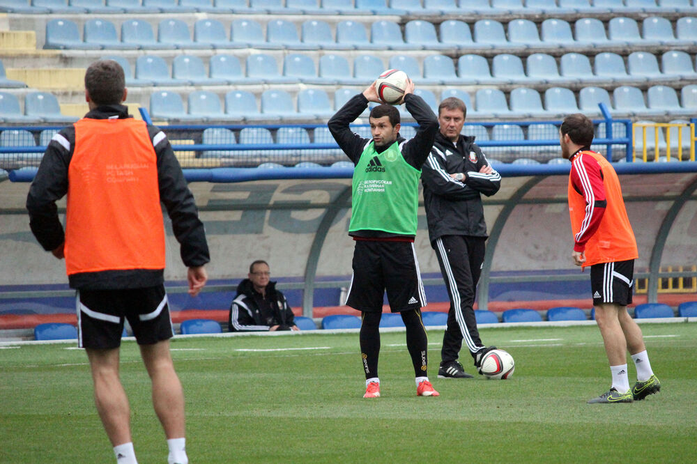 Trening Bjelorusije, Foto: Filip Roganović