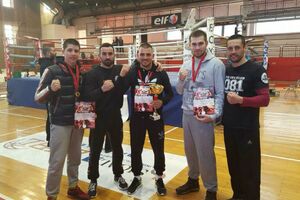 Dva zlata i srebro kik-boksera "081" na "Trofeju prijestonice"