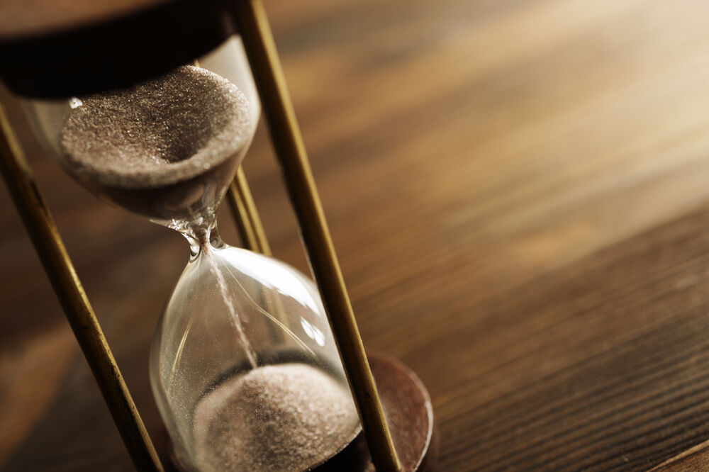 pješčani sat, vrijeme, Foto: Shutterstock
