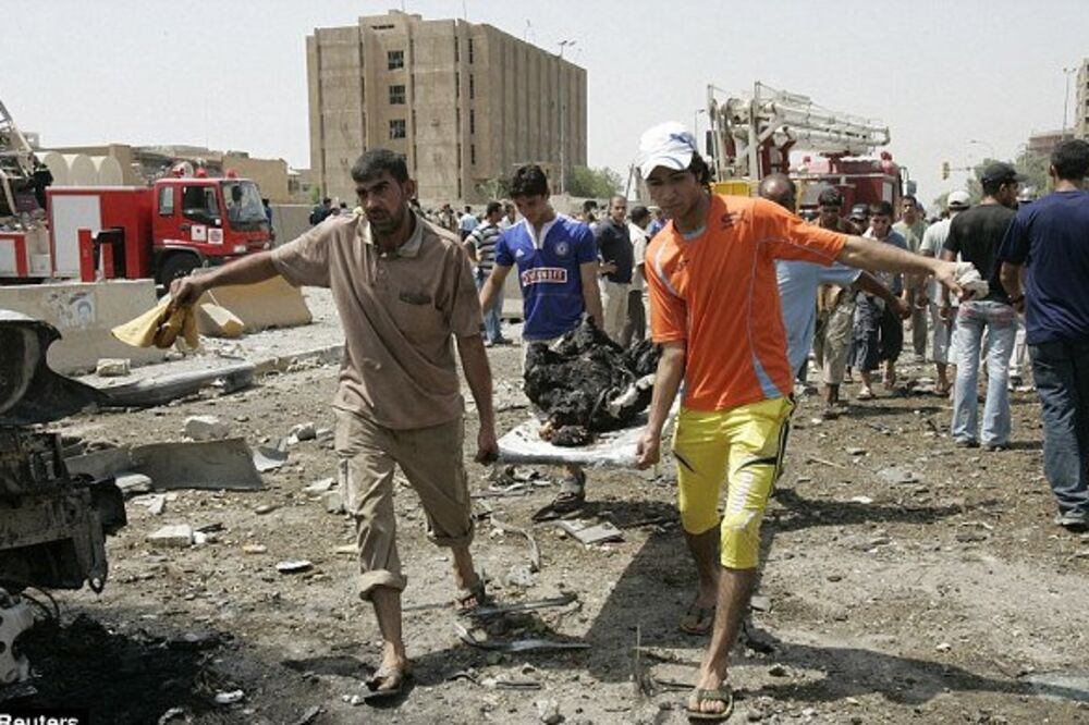 Irak bomba, Foto: Twitter