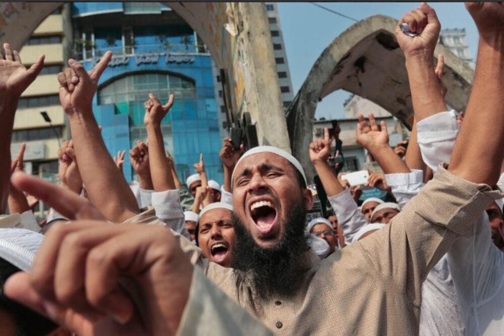 Bangladeš protest, Foto: Twitter