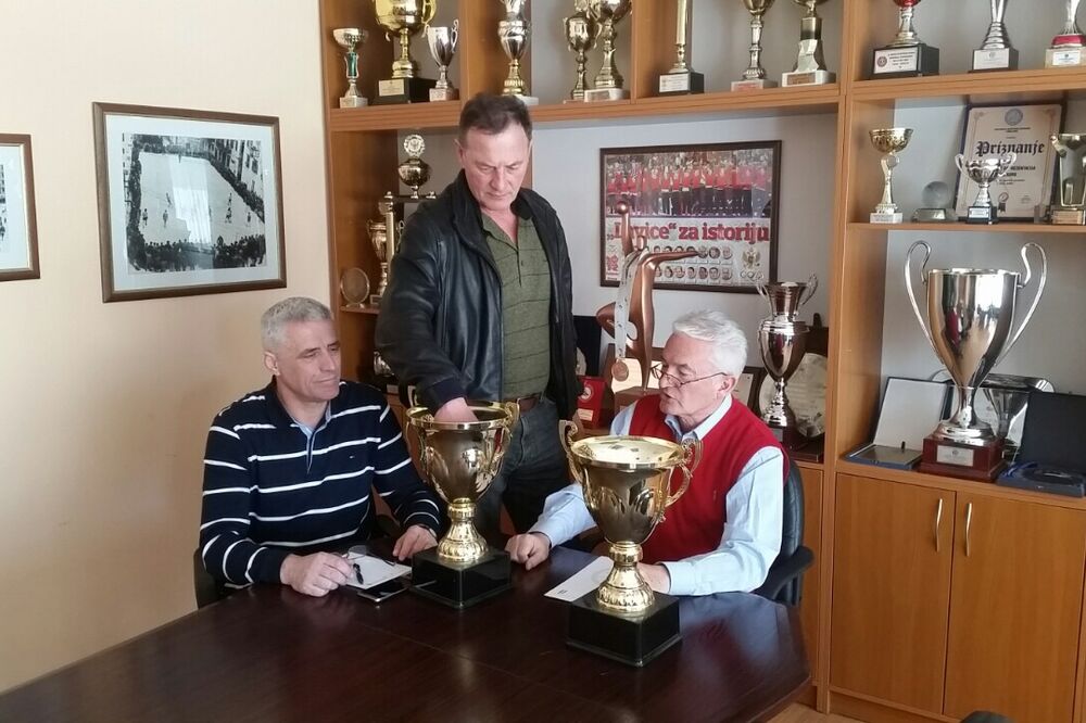 Miro Vujošević, Ljubo Obradović i Mijo Popović, Foto: RSCG