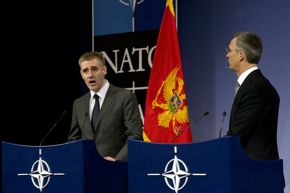Igor Lukšić, Jens Stoltenberg, Foto: Beta/AP