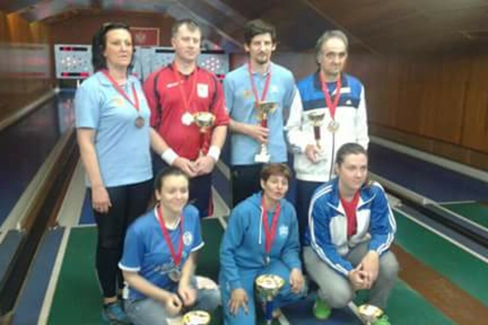 Kuglanje, osvajači medalja, Foto: Kuglaški savez Crne Gore
