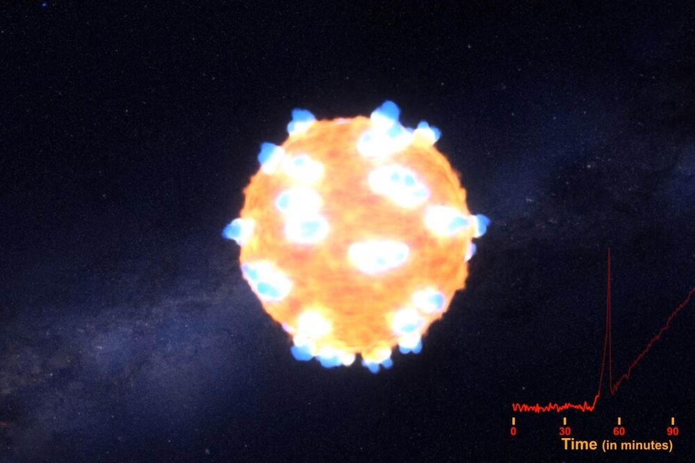eksplozija zvijezde, Foto: Screenshot (YouTube)