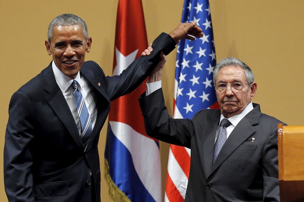 Barak Obama, Raul Kastro, Foto: Reuters