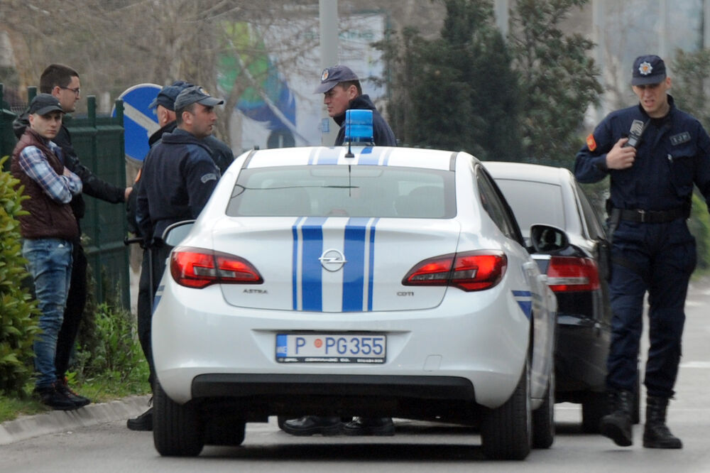 Podgorica hapšenje, Foto: Savo Prelević