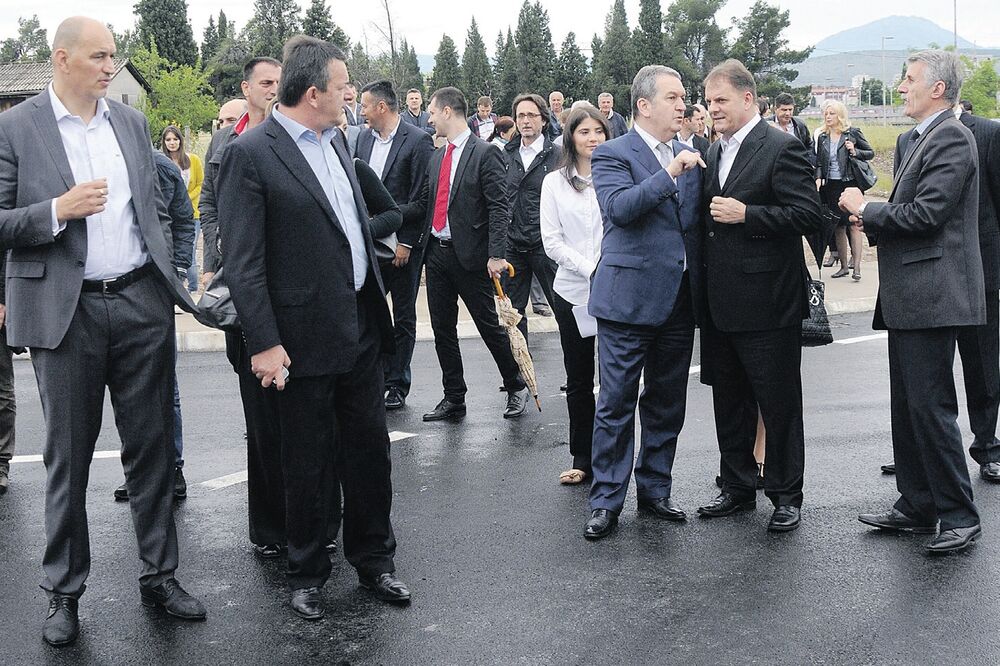 Miomir Mugoša, Slavoljub Stijepović, saradnici, Foto: Arhiva &ldquo;Vijesti&rdquo;