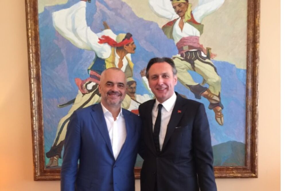 Edi Rama i Ranko Krivokapić, Foto: SDP