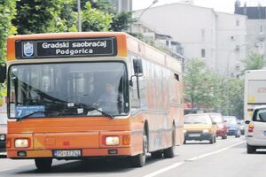 Podgorica: Autobusi na L-7 od ponedjeljka saobraćaju drugom trasom