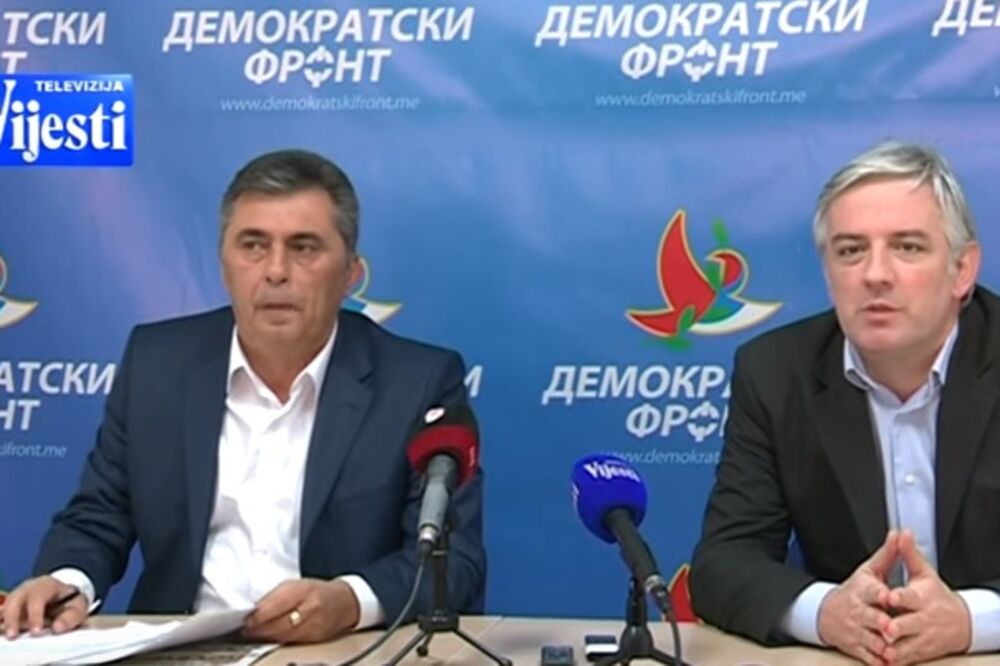 Milutin Đukanović, Jovan Vučurović, Foto: Screenshot (TV Vijesti)