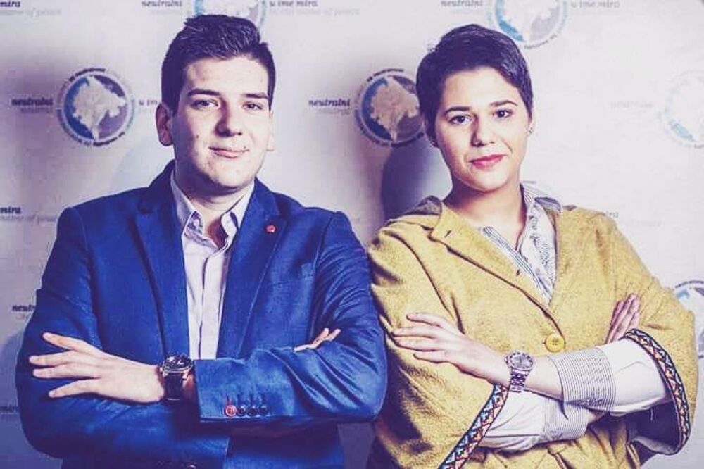 Nemanja Laban, Aleksandra Milić, Foto: Pokret za neutralnost