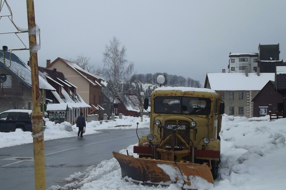 snjegočistač, Foto: Obrad Pješivac