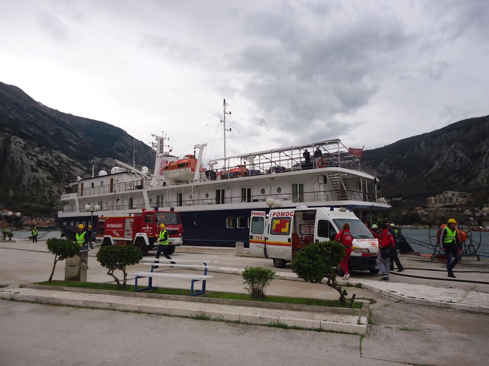 Kotor vježba požar