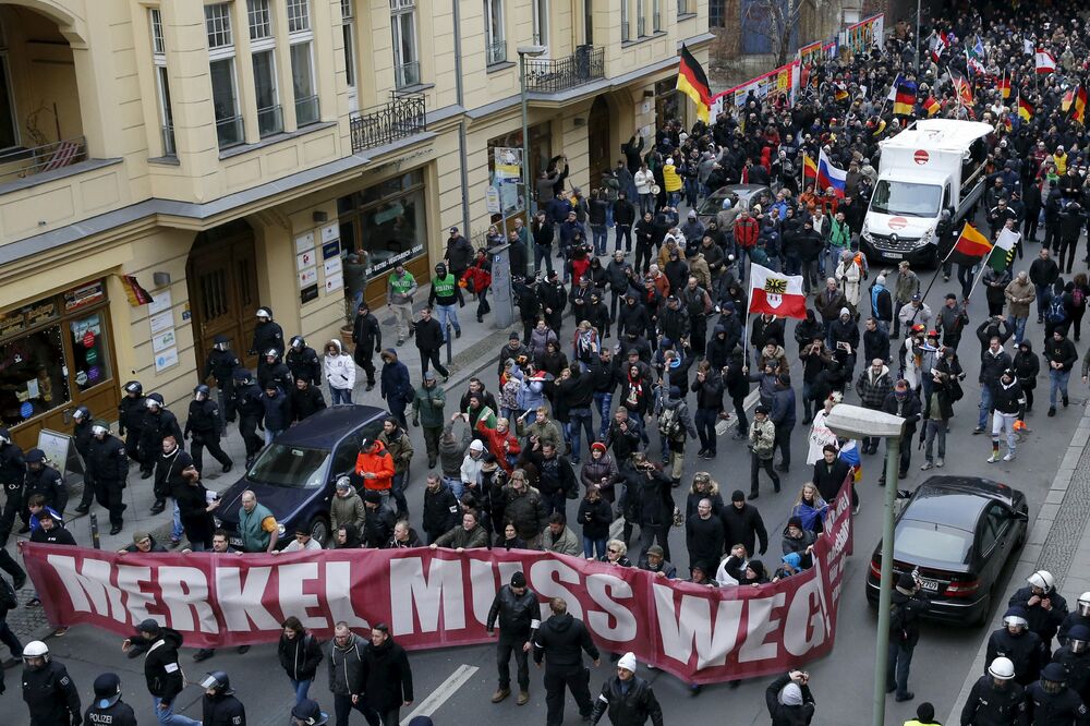 Berlin protest, Foto: Reuters