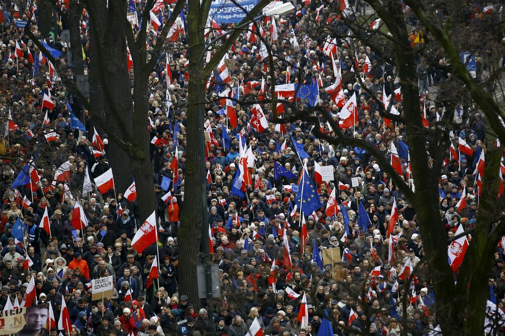 Poljska marš protiv Vlade, Foto: Reuters