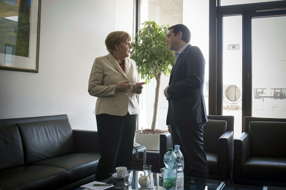 Angela Merkel, Aleksis Cipras, Foto: Reuters