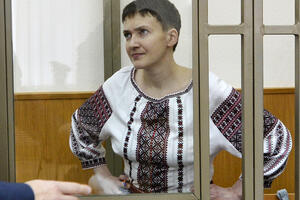 Nađa Savčenko pije vodu, ali i dalje štrajkuje glađu