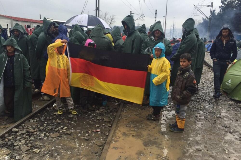 Izbjeglice Idomeni, Foto: Twitter