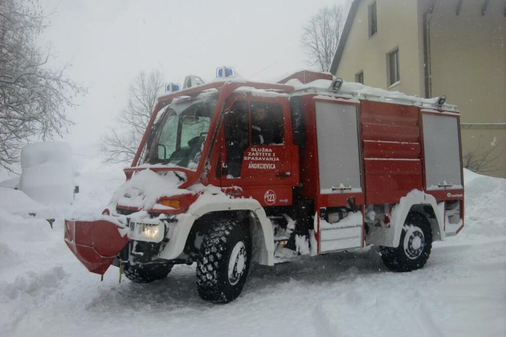 Službe zaštita i spasavanja Andrijevica, Foto: Facebook
