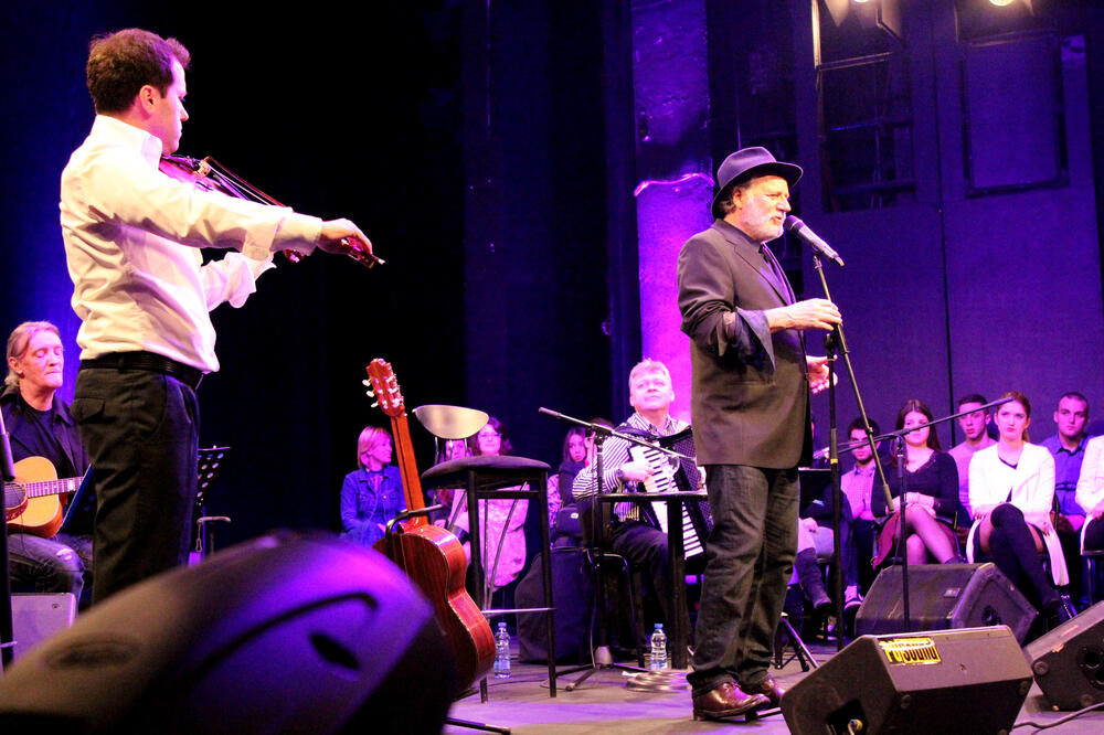 Rade Šerbedžija, koncert, Foto: Filip Roganović