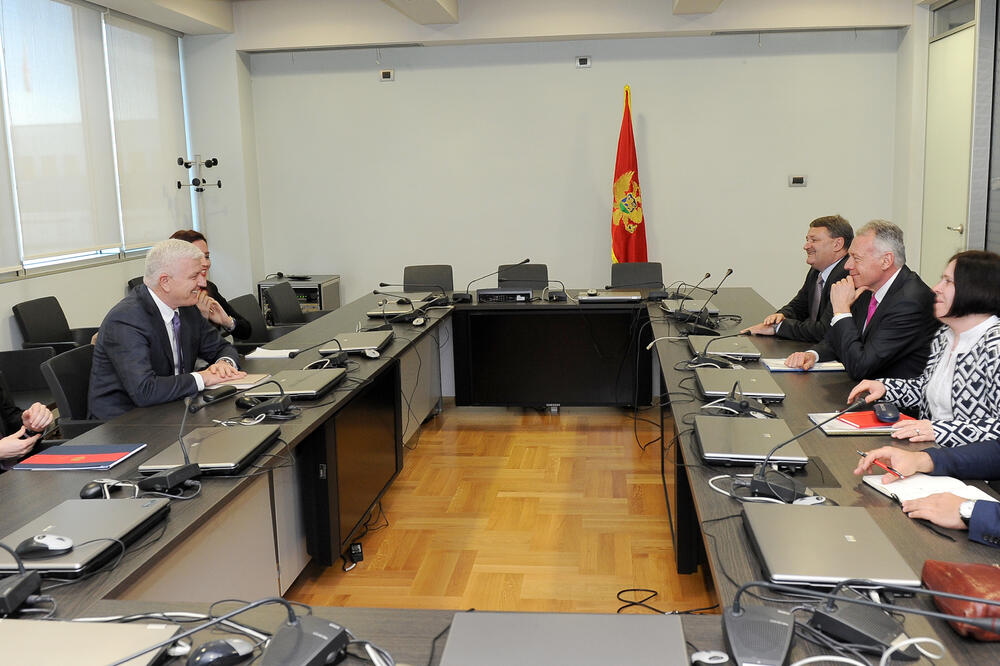 Duško Marković, Laslo Borbeli, Foto: Vlada Crne Gore