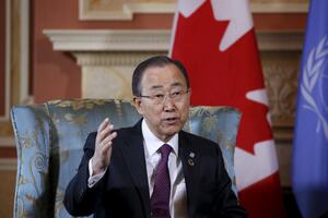 Ban Ki Mun zabrinut zbog evropske politike prema migrantima