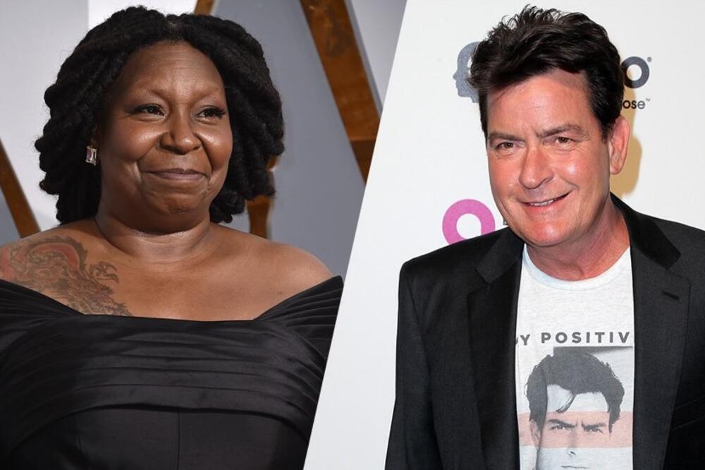 Vupi Goldberg, ČArli Šin, Foto: Twitter