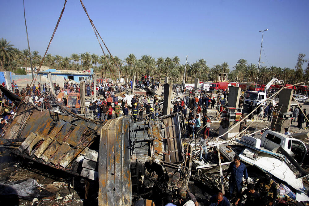 Irak bombaški napad, Foto: Beta/AP