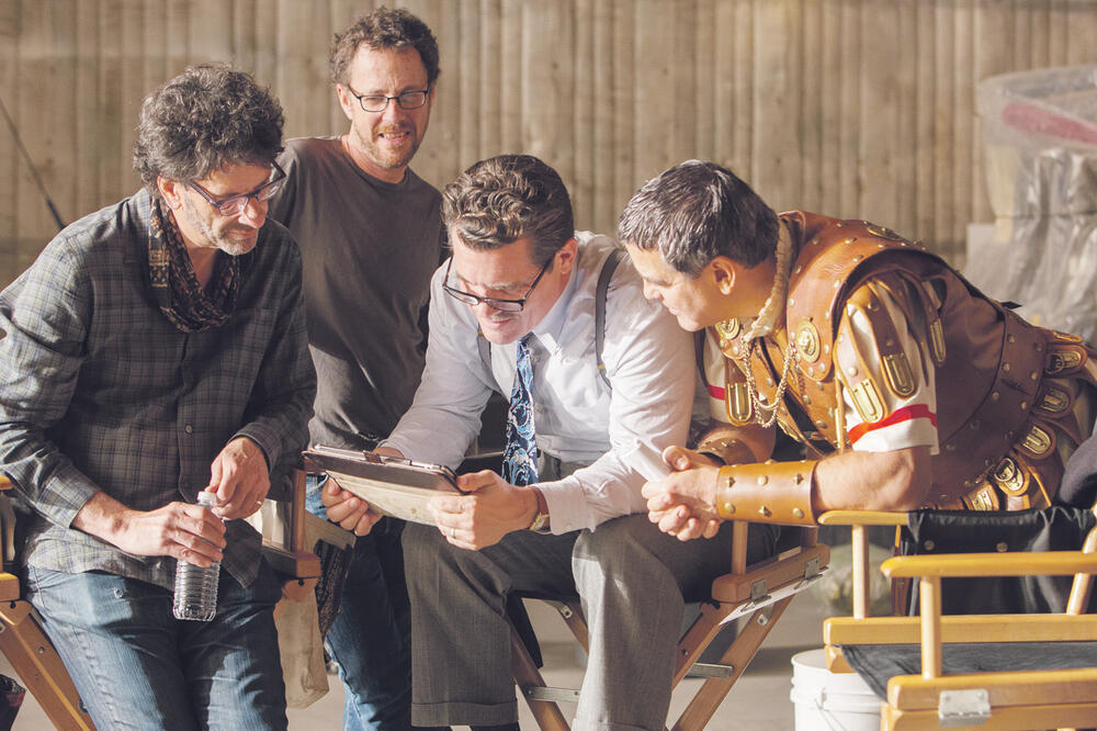 Džpš Brolin, Džordž Kluni, Braća Koen, Foto: Collider.com