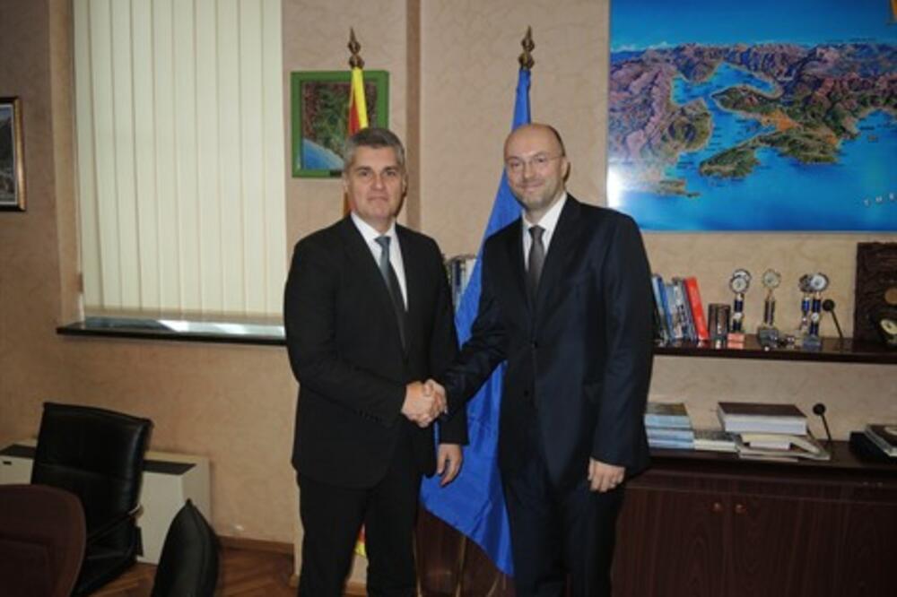 Ivan Brajović, Roman Hloben, Foto: Ministarstvo saobraćaja i pomorstva