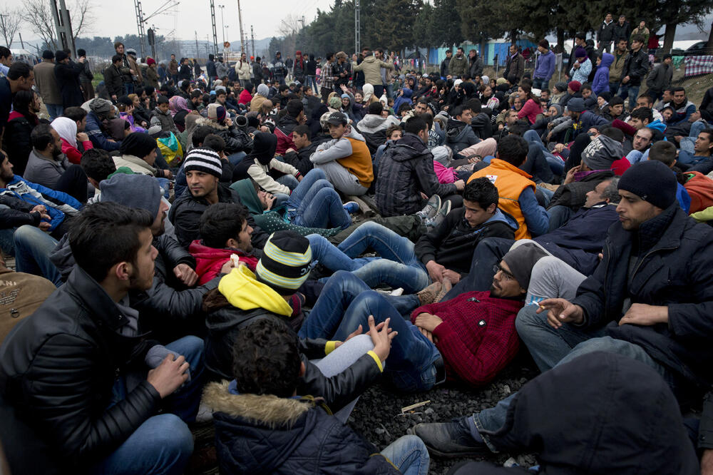 Grčka, izbjeglice, Foto: Beta-AP