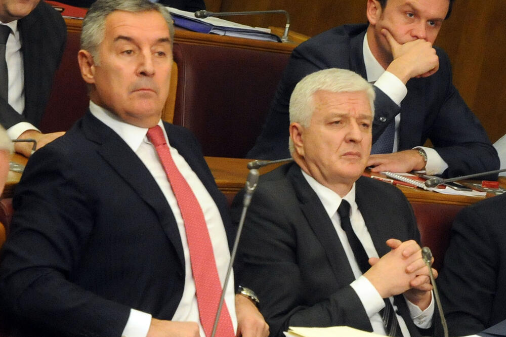 Milo Đukanović, Duško Marković, Foto: Savo Prelević
