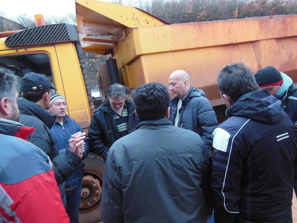 Rudnici Boksita, blokada