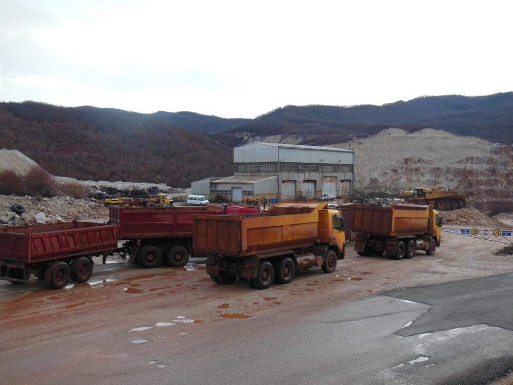 Rudnici Boksita, blokada