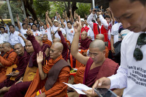 Budistički monah spalio se u znak protesta