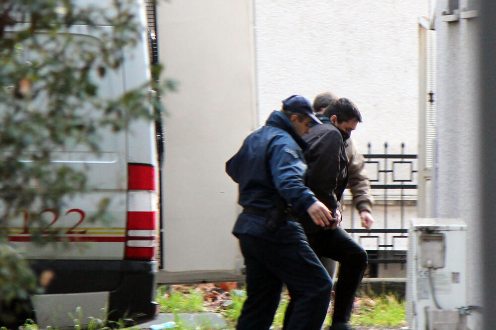 Privođenje, Dalibor Medojević, Foto: Filip Roganović