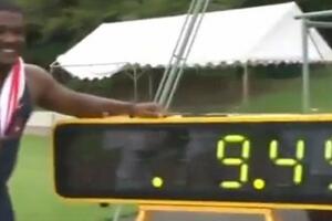 Getlin uz pomoć ventilatora oborio svjetski rekord Juseina Bolta