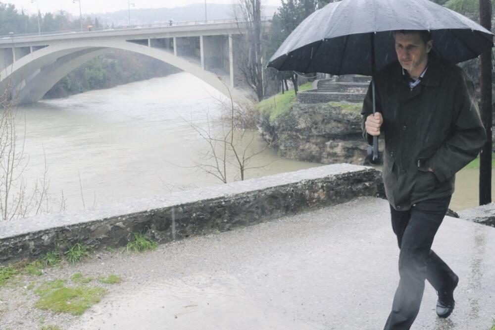 Podgorica kiša, Foto: Vesko Belojević
