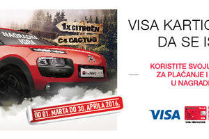 Glavna nagrada automobil Citroen C4 Cactu