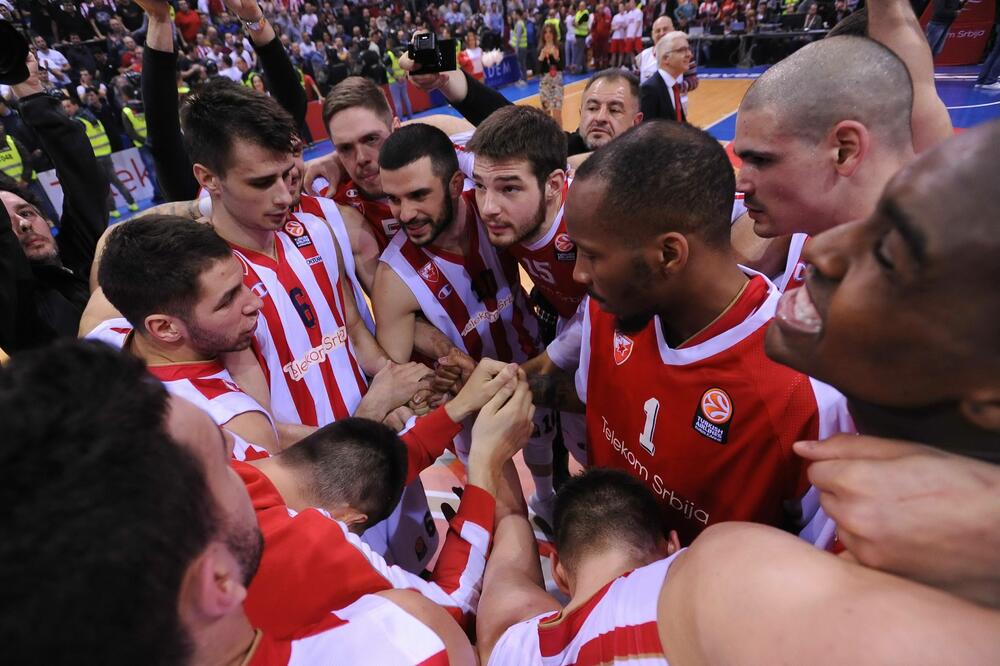 Košarkaši Crvene zvezde, Foto: Beta
