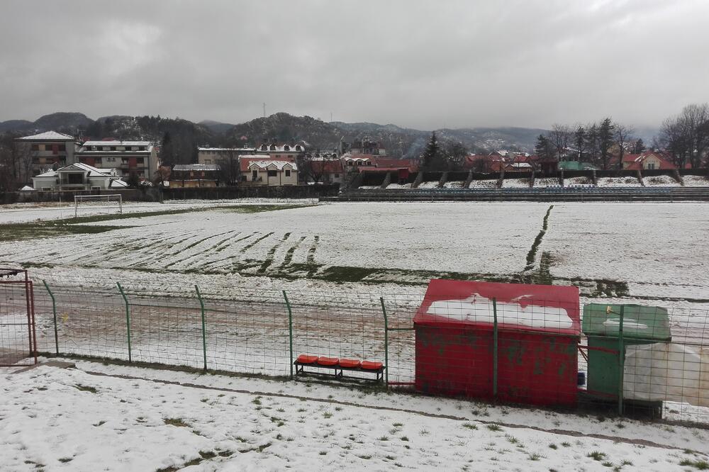 Obilića poljana, snijeg, Foto: Branko Krivokapić