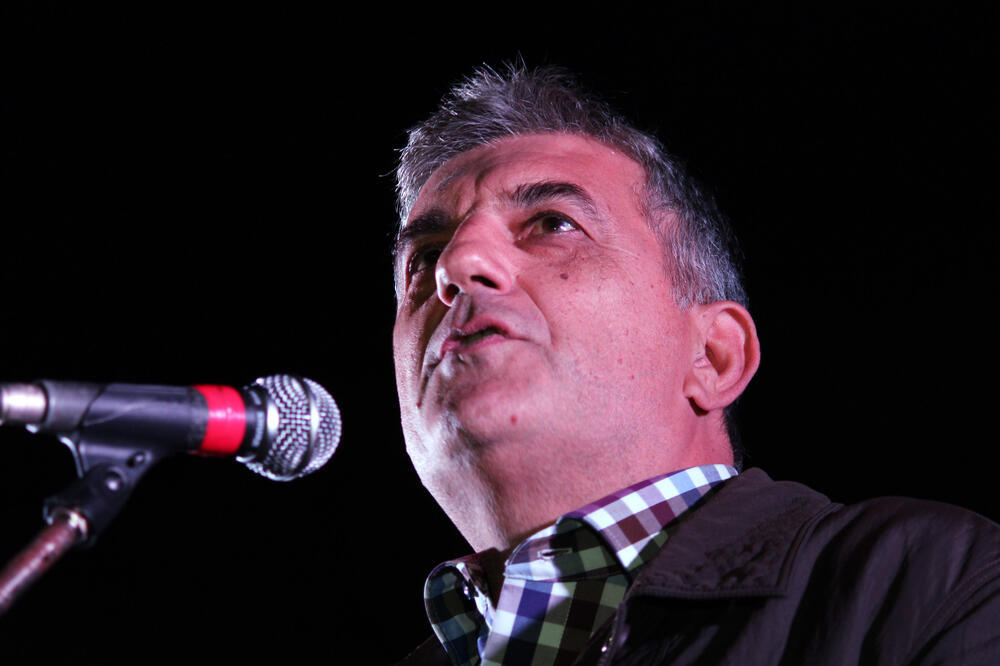 DF Protest, Mladen Bojanić, Foto: Filip Roganović