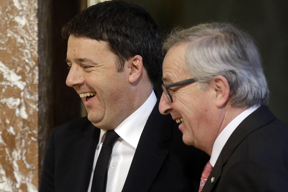 Žan-Klod Junker, Mateo Renci, Foto: Beta-AP