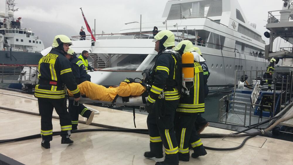 vježba, Porto Montenegro
